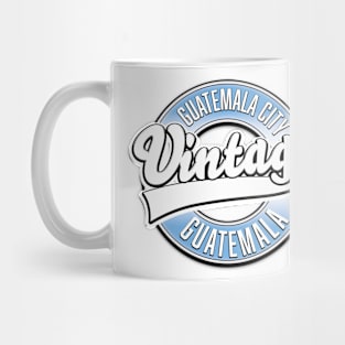 Guatemala City Guatemala vintage logo Mug